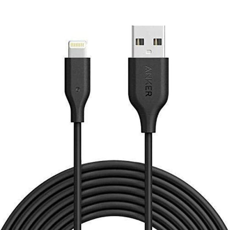 کابل تبدیل USB به لایتنینگ انکر مدل Anker PowerLine A8812 طول 0.9 متر