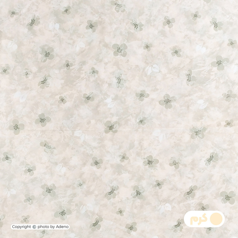 ملحفه آدنو مدل بابونه کد IR158 یک نفره سایز 90x200 سانتی متر