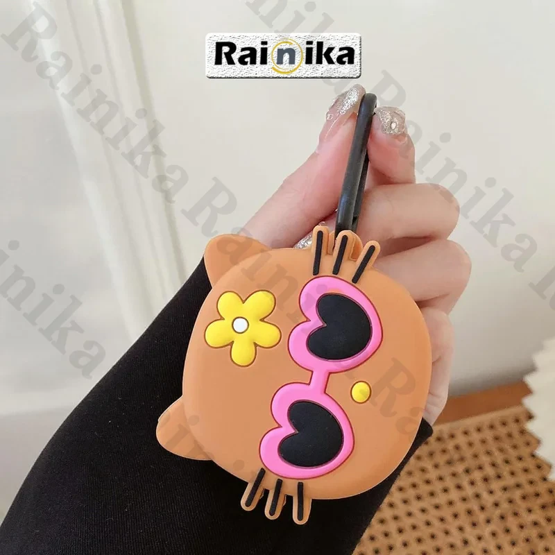 کاور رینیکا مدل Buds Funny Cute Cat مناسب برای کیس هدفون بی سیم سامسونگ Galaxy Buds Live  Buds Pro  buds 2  buds 2 pro  Fe