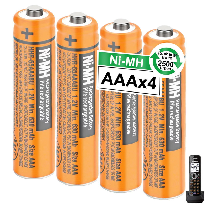 باتری تلفن پاناسونیک مدل HHR-630 بسته 2 عددی