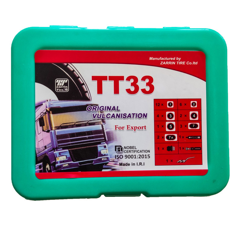 چسپ و صله پنچر گیری تی تی مدل TFRSS - 33 مجموعه 33 عددی