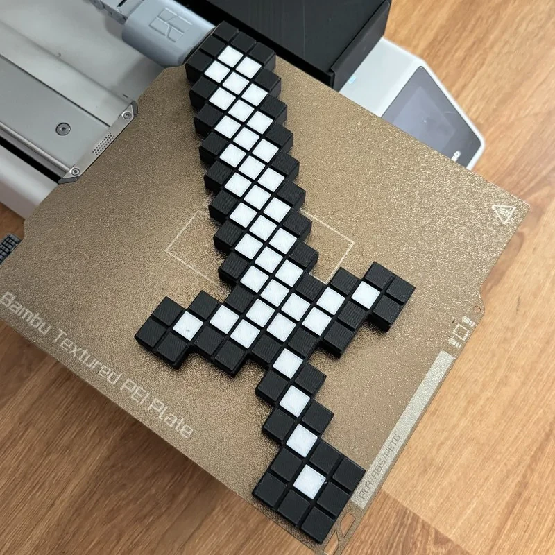 فیگور مدل Pixel Sword ارتفاع 2 سانتی‌متر