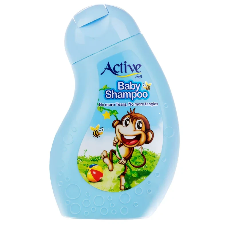 شامپو مو بچه اکتیو مدل Soft حجم 250 میلی لیتر مجموعه 2 عددی