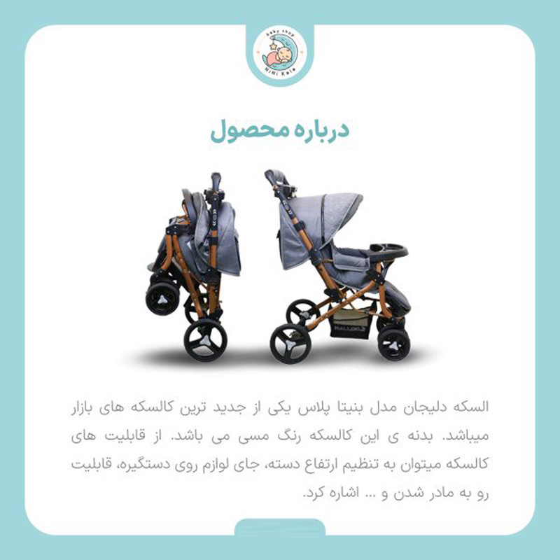 کالسکه دلیجان مدل بنیتا بدنه مسی