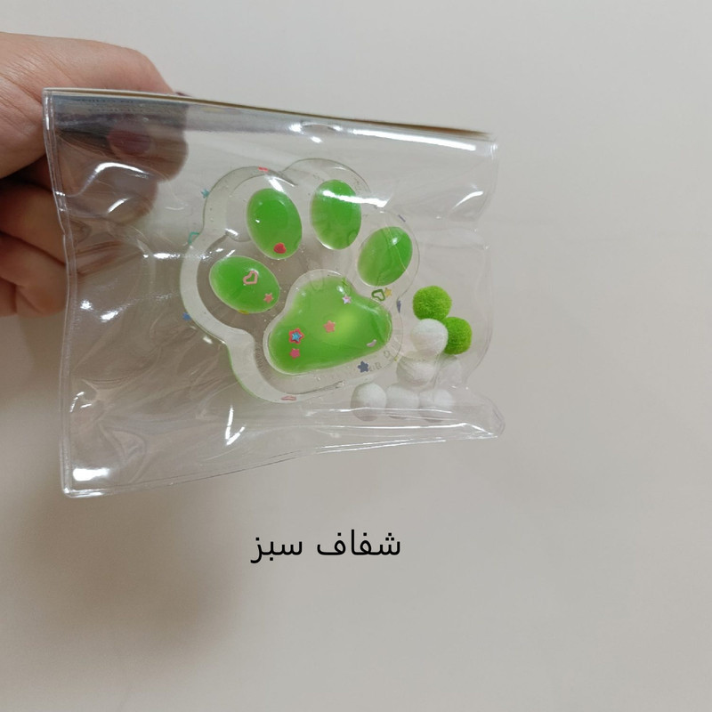فیجت ضد استرس مدل اسکوییشی طرح پنجه گربه