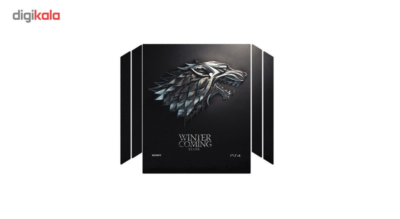 برچسب افقی پلی استیشن 4 گراسیپا طرح Winter is coming