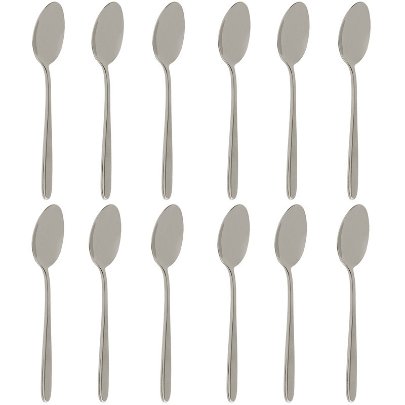 قاشق قهوه خوری 12 پارچه فالکن کد 3mm