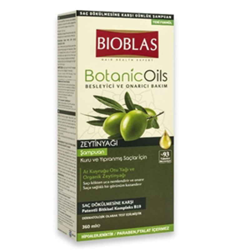 شامپو تقویت کننده و ضد ریزش مو بیوبلاس مدل Botanic حجم 360 میلی لیتر به همراه شامپو بیوبلاس حجم 150 میلی لیتر