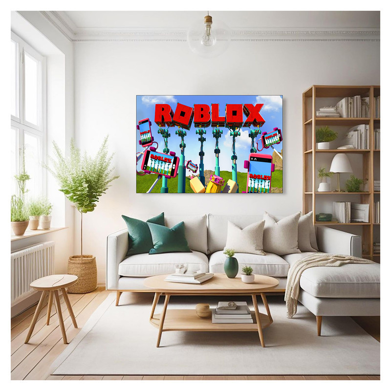 تابلو شاسی مدل گیمینگ طرح roblox کد 1418