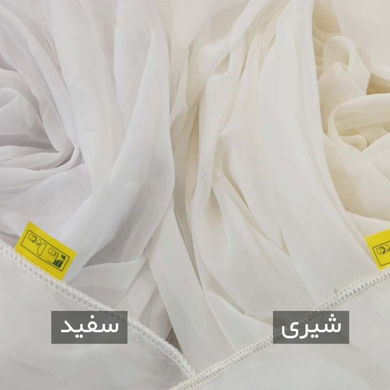 پرده تیکو دکو مدل پشت دری سایز 140x130 سانتی متر