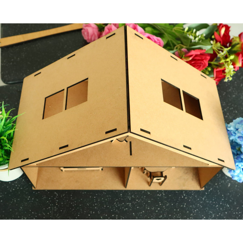 ساختنی مدل ماکت چوبی خانه کد M135