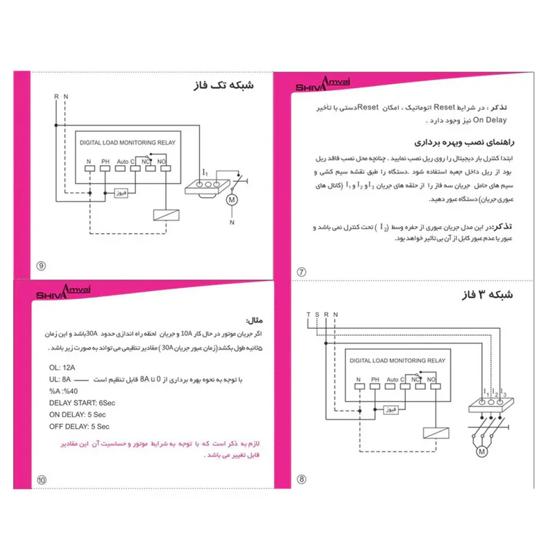 كنترل بار ديجيتال شيوا امواج مدل DLF-15A