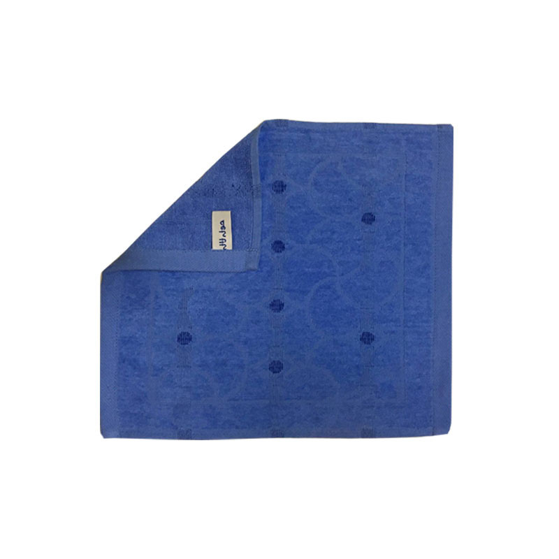حوله دستی لاله مدل هندسی سایز 30*30 سانتی متر
