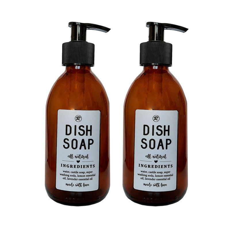 پمپ مایع ظرفشویی مدل  DOUBLE DISH SOAP مجموعه دو عددی
