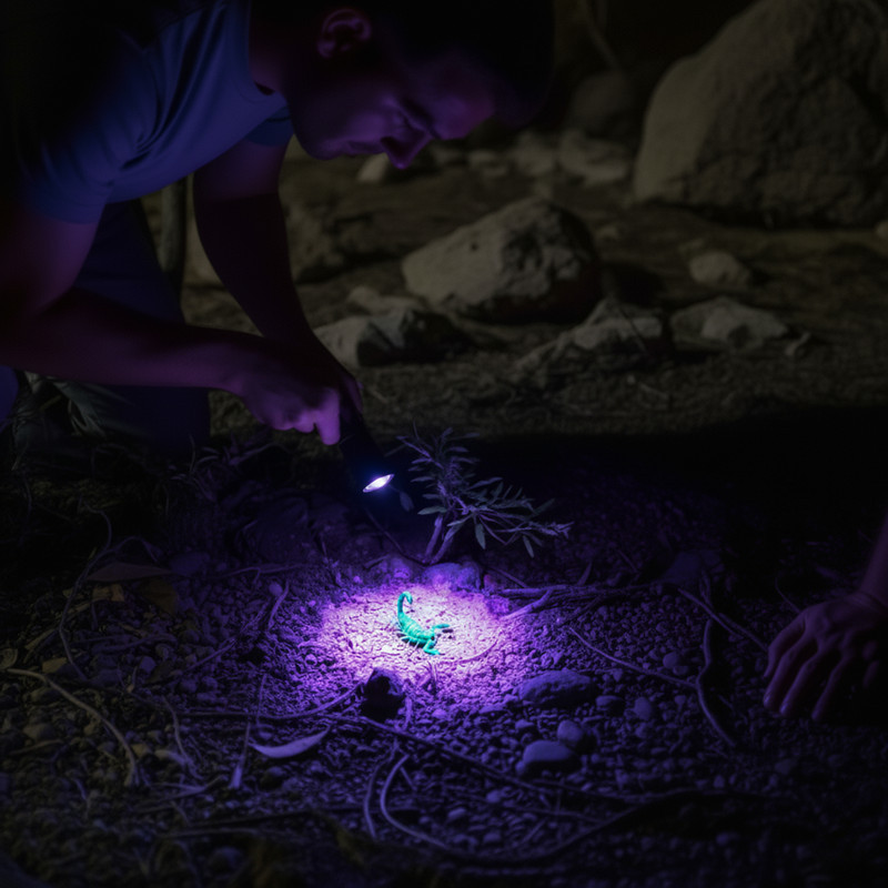 چراغ قوه دستی مدل 2 UV