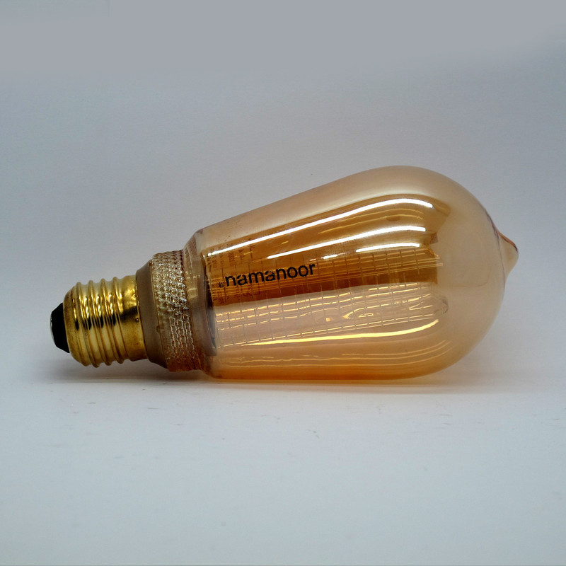 لامپ ال ای دی فیلامنتی 4 وات نمانور مدل LUXLIGHT پایه E27