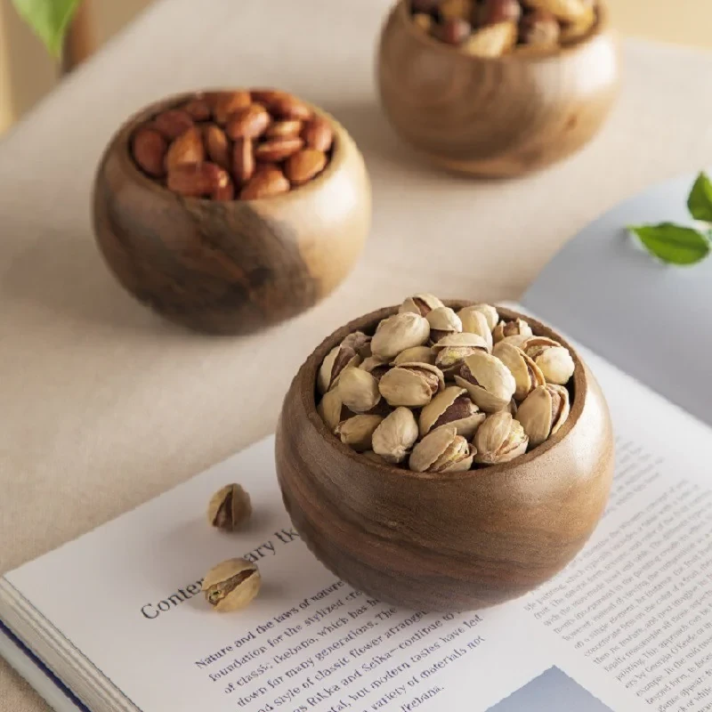 پیاله مدل خمره ای مدل آریا چوب گردو