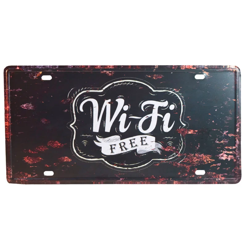 دیوارکوب طرح Wi-Fi Free مدل CRV