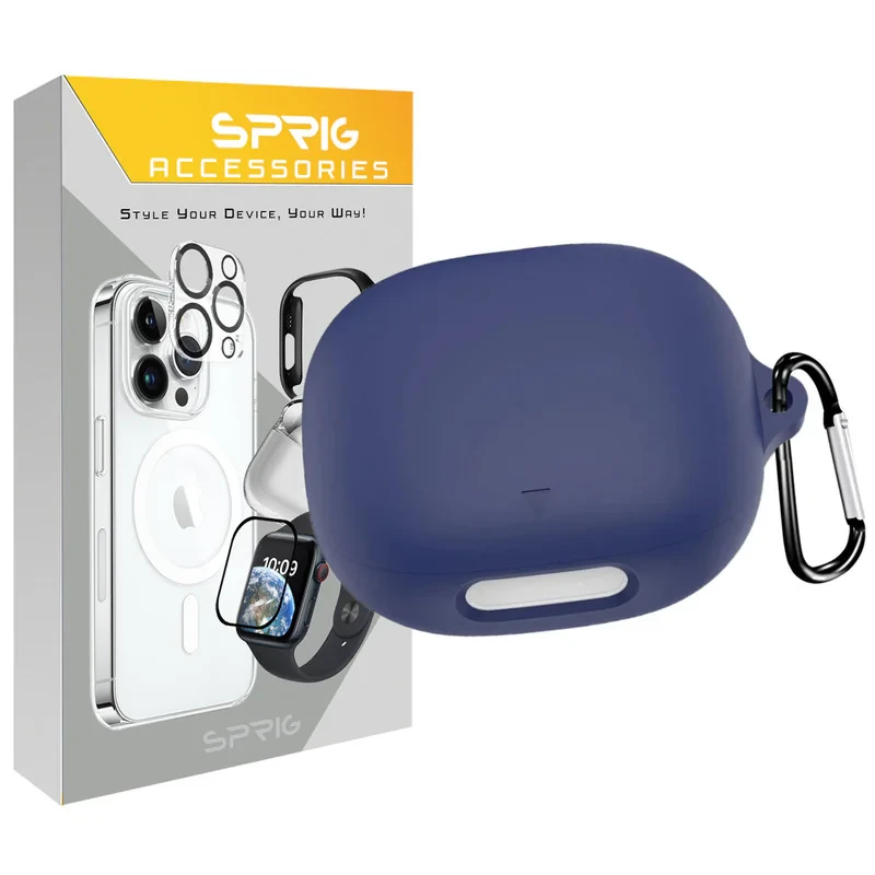 کاور اسپریگ مدل Silicone-SP مناسب برای کیس هدفون بی سیم انکر Soundcore Liberty 4 Pro