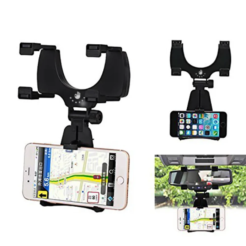 پایه نگهدارنده گوشی موبایل و تبلت اکی یس مدل car rearview mirror mount