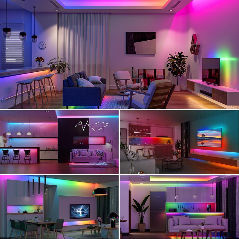 ریسه ال ای دی هوشمند مدل SMART COLOR طول 6 متر