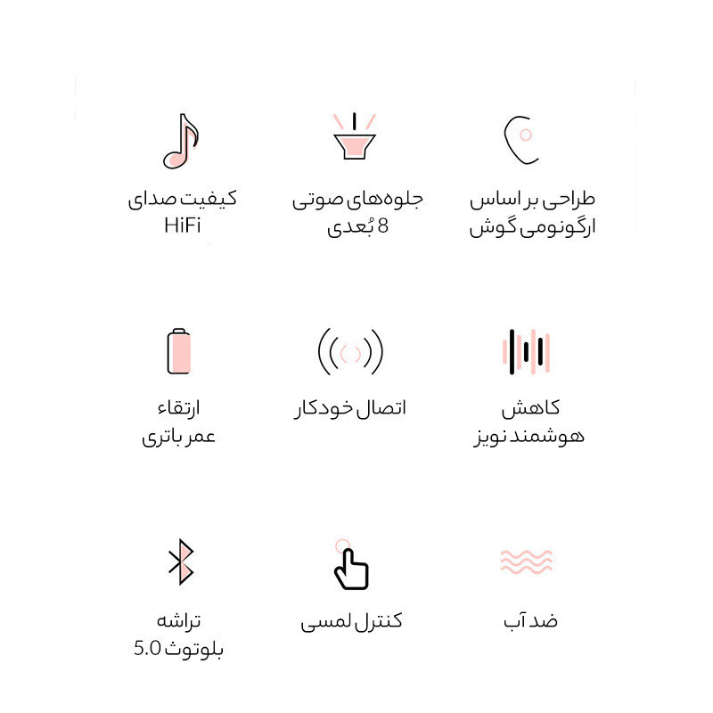 هدفون بی سیم مدل ultra pods