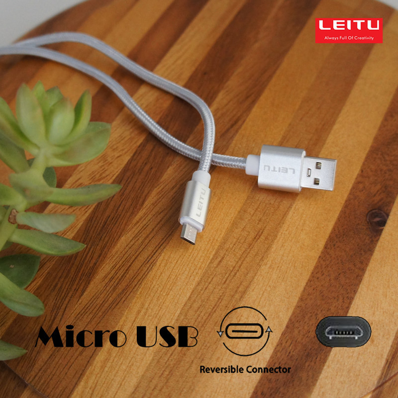 شارژر دیواری لیتو مدل LH13 به همراه کابل تبدیل microUSB