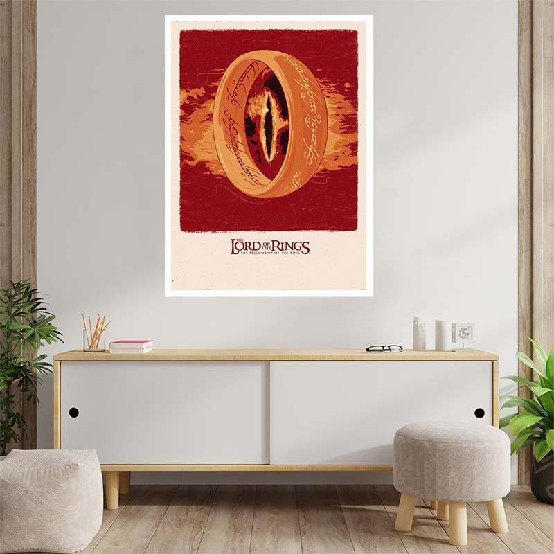 پوستر کارنيکا طرح ارباب حلقه‌ها Lord of the Rings کد 99950 مجموعه 8 عددی