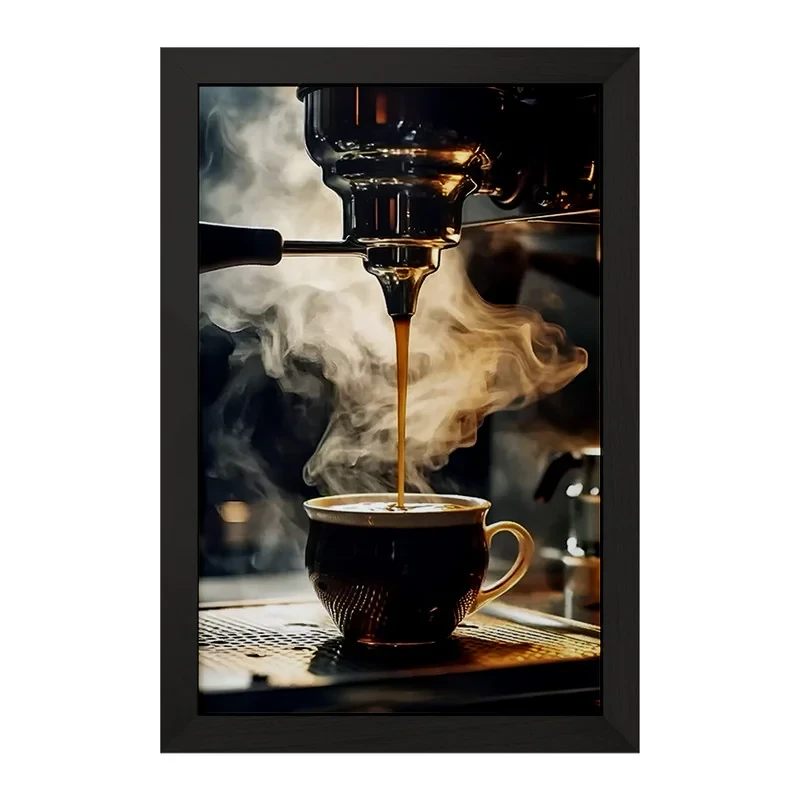 تابلو خندالو مدل قهوه (Coffee) کد F5918