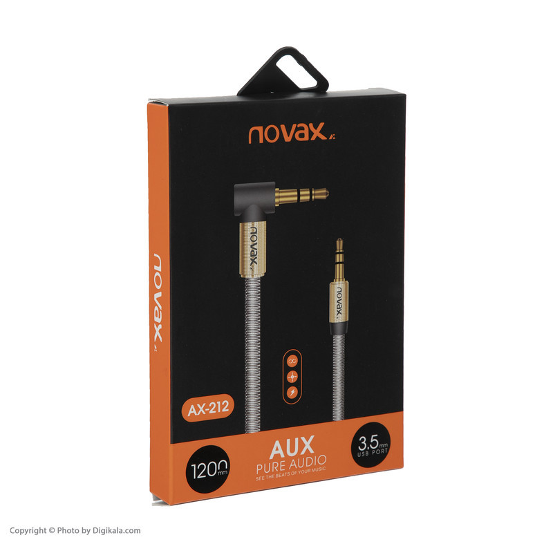 کابل AUX نواکس مدل AX-212 طول 1.2 متر