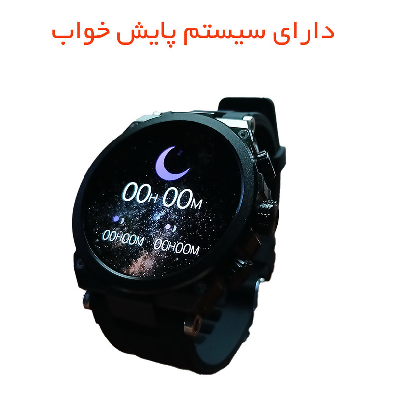 ساعت هوشمند مدل WS23 با قابلیت صفحه نمایش رنگی، صفحه نمایش لمسی، کنترل موسیقی، کنترل سطح اکسیژن خون، مکالمه از طریق بلوتوث، پشتیبانی از زبان فارسی، امکان تغییر تم و ضد آب با بند سیلیکونی