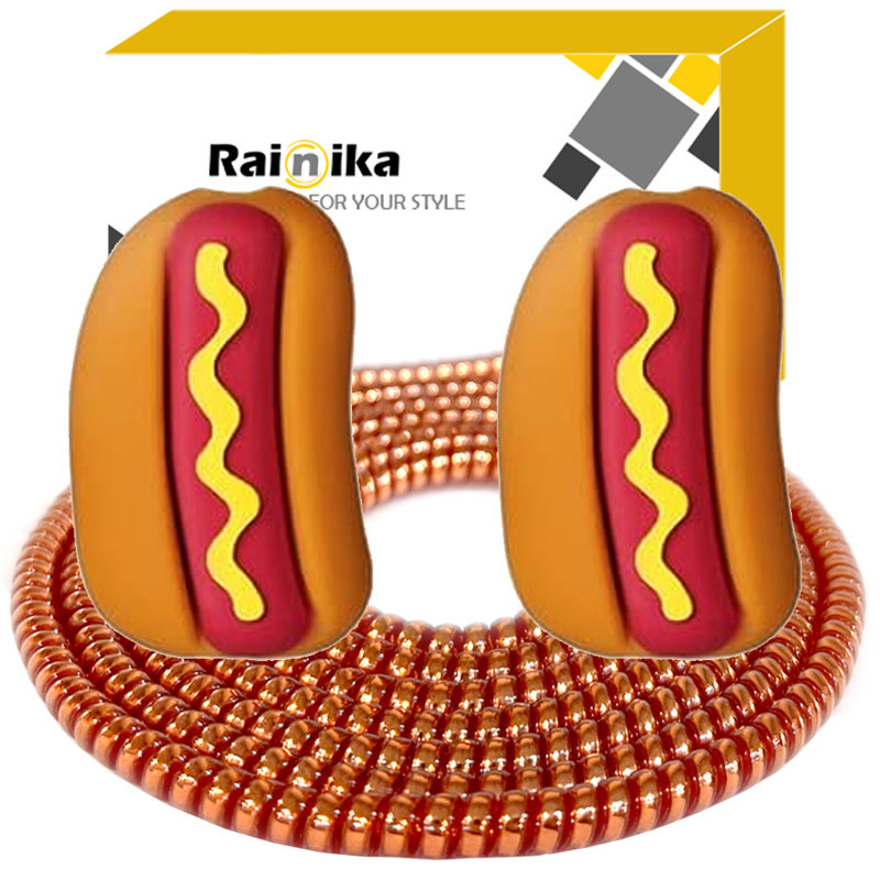 محافظ کابل شارژ و هندزفری رینیکا مدل Hot Dog KK 03 مجموعه 3 عددی