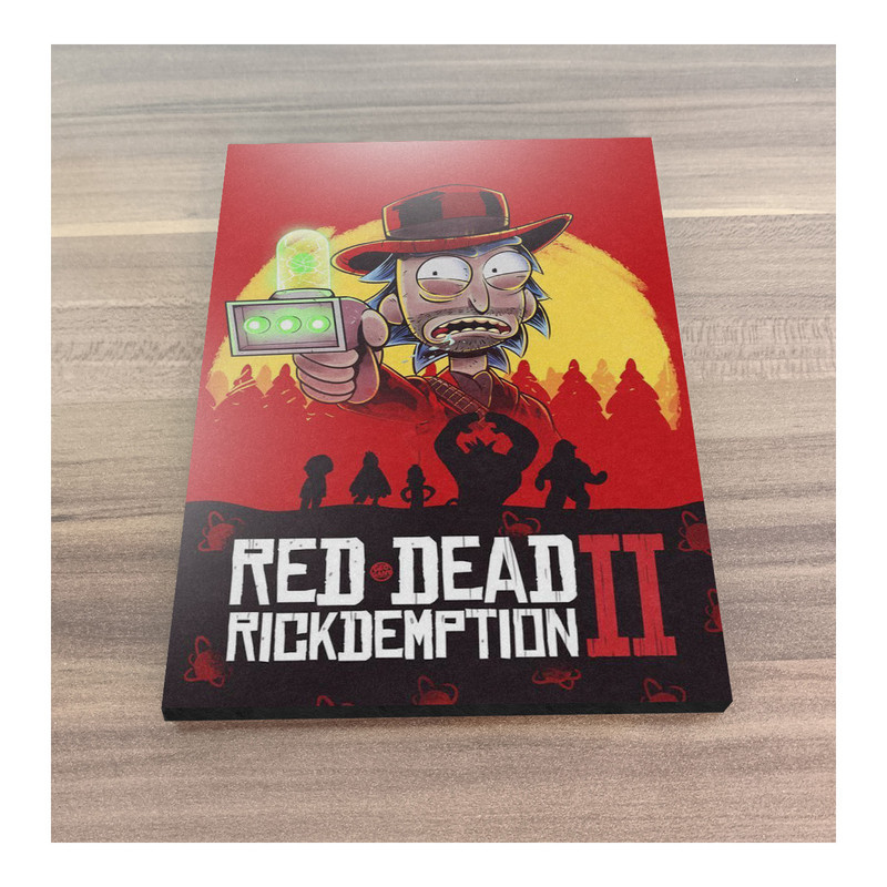 تابلو شاسی گوفی مدل ریک در بازی رد دد ردمشن انیمیشن ریک و مورتی طرح Rickdemption کد RED21