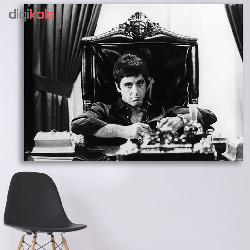 تابلو شاسی گالری استاربوی طرح فیلم Scarface مدل Al Pacino 1