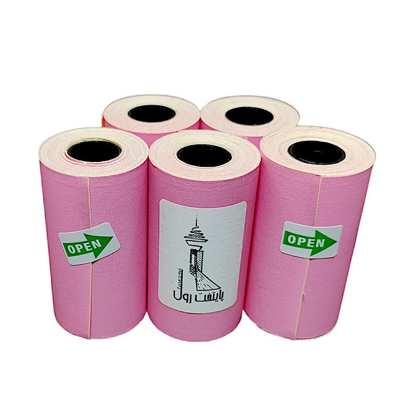 لیبل حرارتی پایتخت رول مدل LA3Pink یک عدد