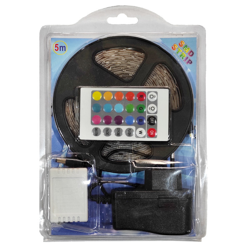 ریسه ال ای دی مدل SMD-5m به همراه ریموت کنترل