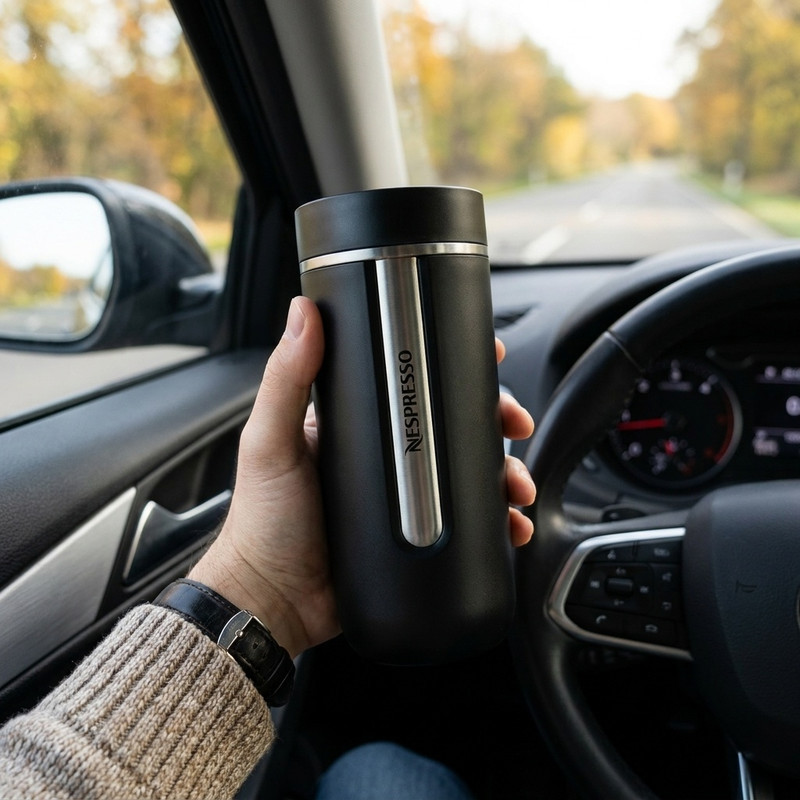 ماگ سفری نسپرسو مدل Nomad Travel Mug - Large گنجایش 0.5 لیتر