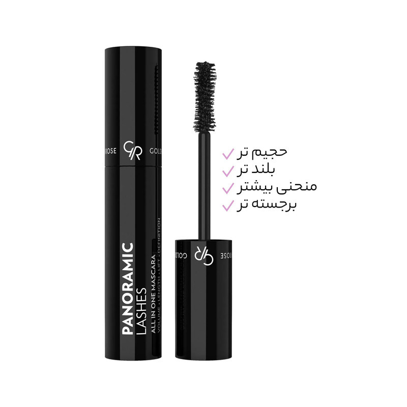 ریمل گلدن رز مدل Panaromic Lashes