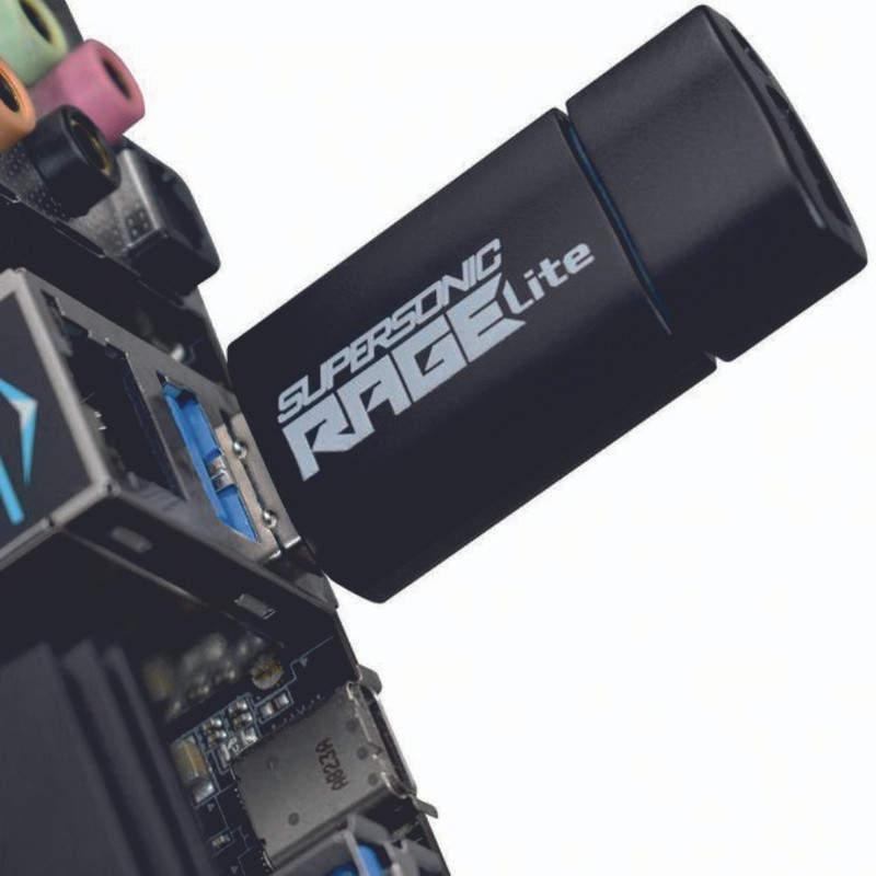 فلش مموری پتریوت مدل Supersonic Rage Lite ظرفیت 32 گیگابایت