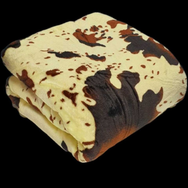 پتو 2 نفره مدل پوستی سایز 220x200 سانتی‌متر