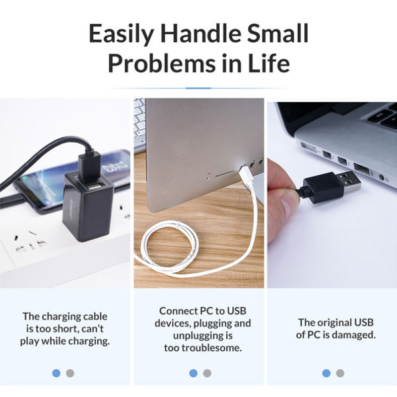 کابل افزایش طول USB 3.0 اوریکو مدل U3-MAA01 طول 2 متر