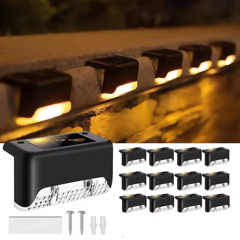 چراغ پارکی خورشیدی مدل Patio Planet مجموعه 12 عددی