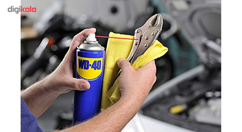 پک اسپری روان کننده WD-40 مدل GUMMY حجم 400 میلی لیتر بسته 2 عددی