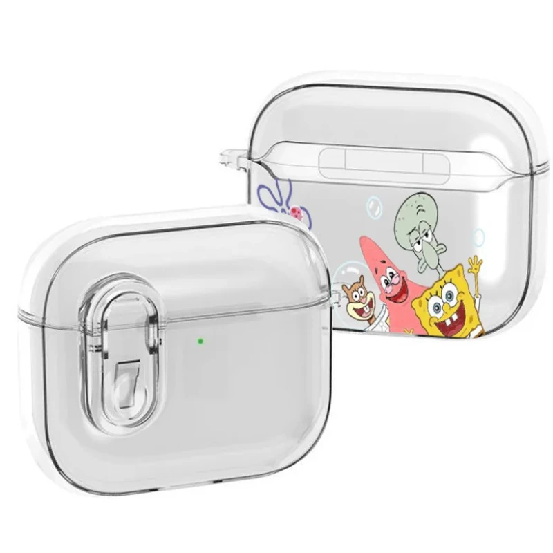 کاور طرح Bob & Spong Friends  مناسب برای کیس هدفون سامسونگ  Galaxy Buds 3Pro