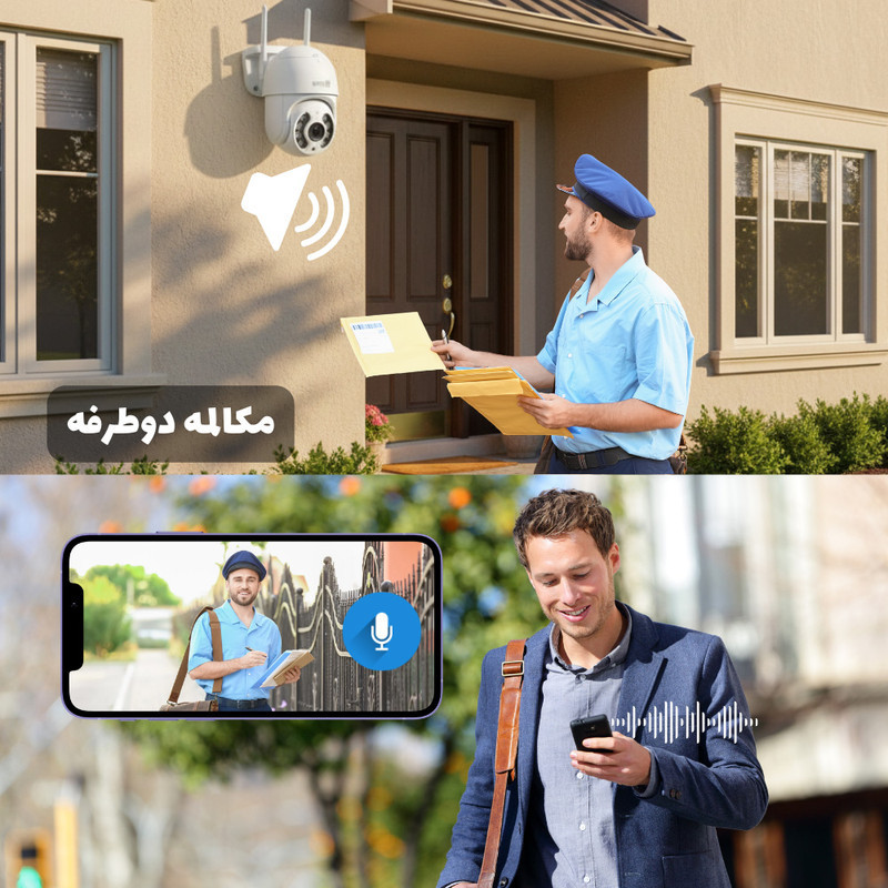 دوربین مداربسته تحت شبکه اسفیورد مدل سیمکارتی Z319