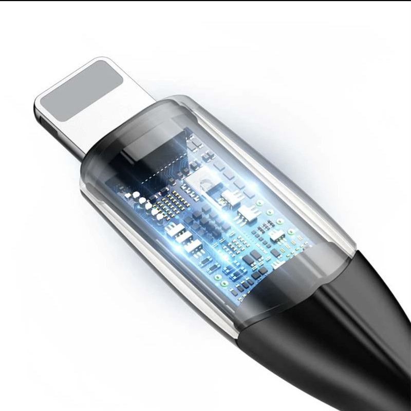 کابل تبدیل USB به لایتنینگ باسئوس مدل BS-031L طول1متر