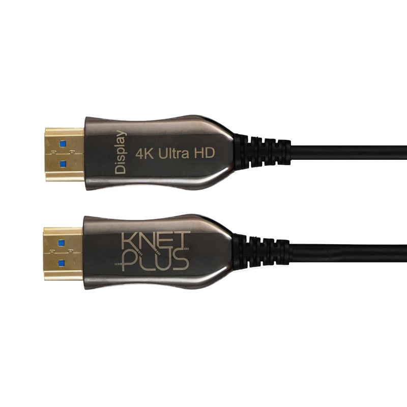 کابل HDMI 2.0 فیبر نوری کی نت پلاس مدل KP-A140 طول 5 متر