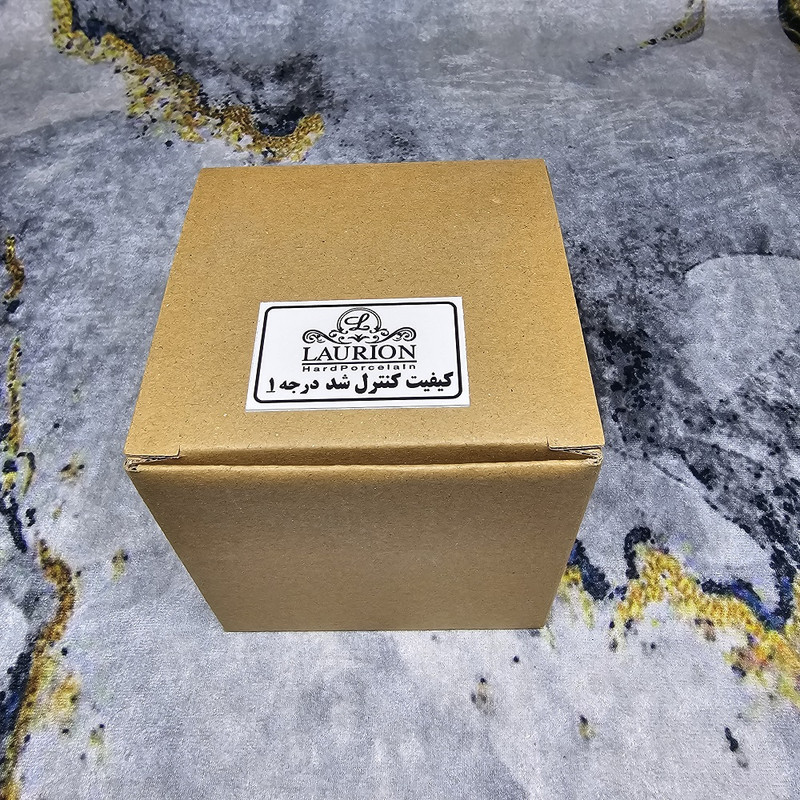 قندان مدل سرویسی خط طلا کد 360026