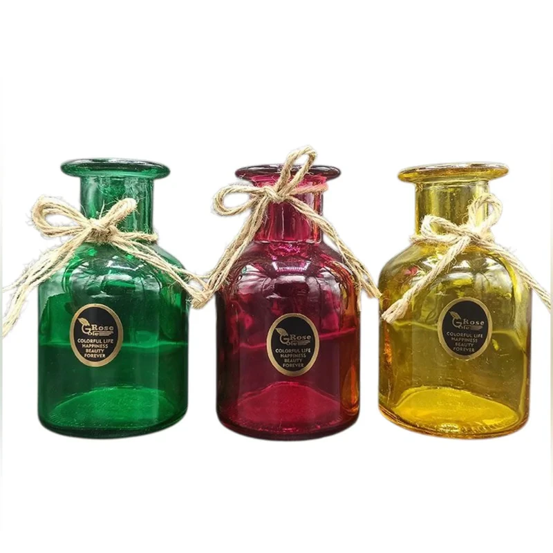 گلدان دکوری رومیزی برای گیاهان آپارتمانی و فضای باز، کد 199، ابعاد 7×7×13 سانتی‌متر، وزن 200 گرم