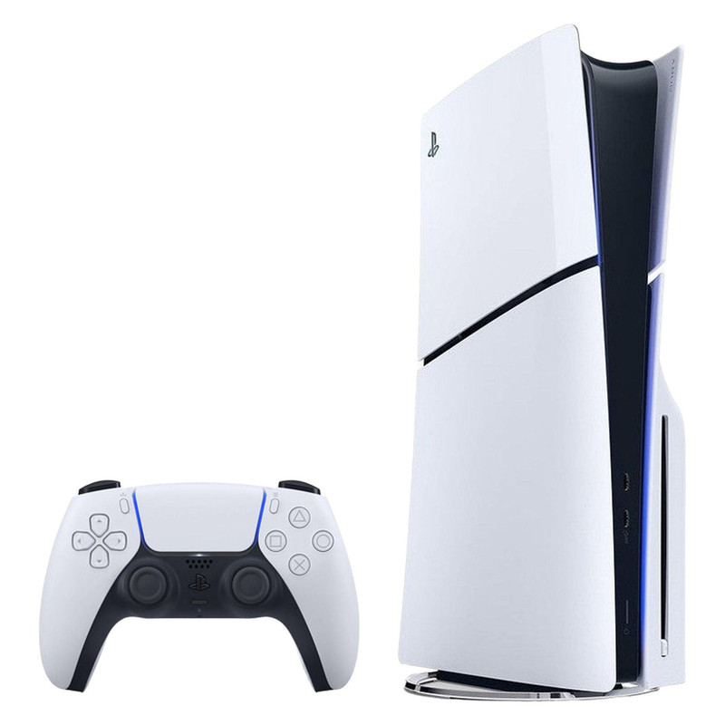کنسول بازی سونی مدل PlayStation 5 Slim ریجن اروپا سری 2016A نسخه دیسک‌خور ظرفیت یک ترابایت به همراه بازی EA SPORTS FC 26